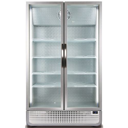 Réfrigérateur traiteur  - 2 portes vitrées, 885 litres - Husky.
