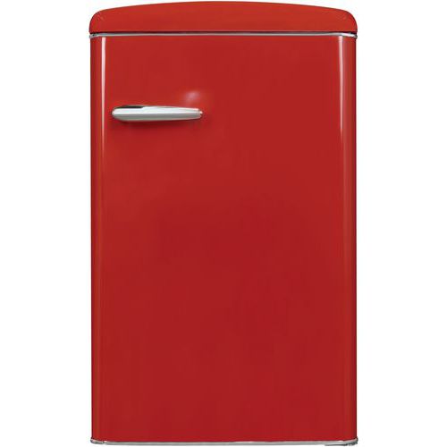 Tafelmodel koelkast Retro 122L Rood 87.5X55X61.5 RKS120-V-H-160FR
