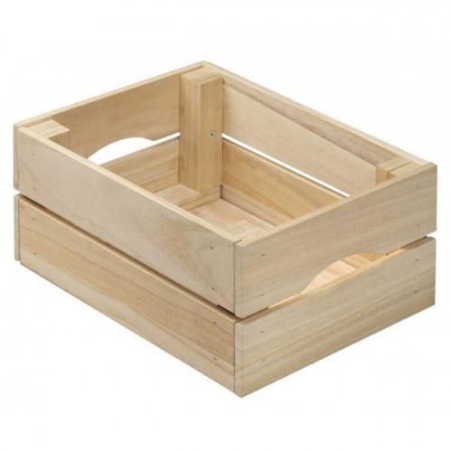 Houten kist - Dichte wanden - lengte 300 tot 460 mm - 2,9 tot 34,5 liter