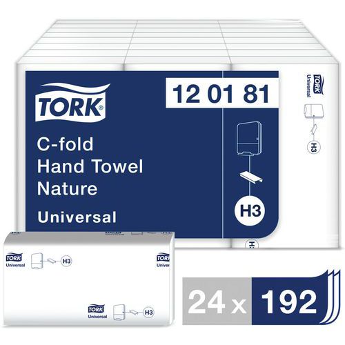 Handdoekjes Tork Universel H3 - C-vouw