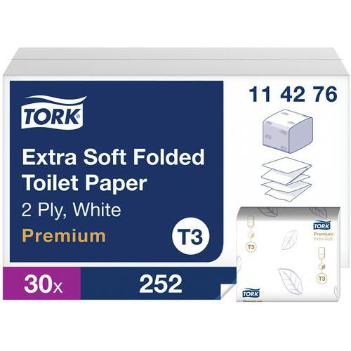 Toiletpapier Tork Premium extra zacht - Vellen