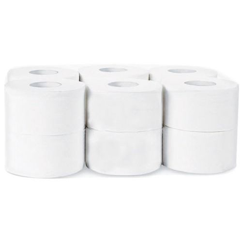 Toiletpapier Maxi en Mini Jumbo gerecycled - 250 m - 2-laags - Manutan Toiletpapier Maxi en Mini Jumbo gerecycled - 250 m - 2-laags - Manutan