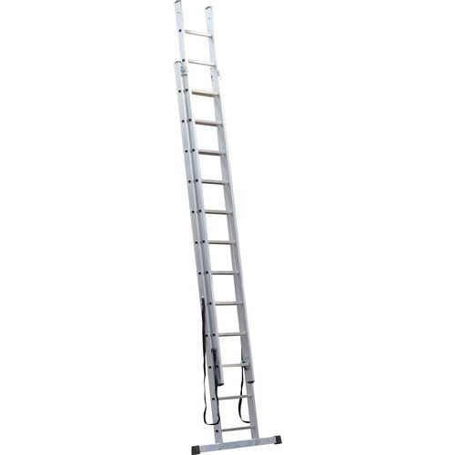 Aluminium ladder Profi - 2 × 12 treden - Alpos Alu