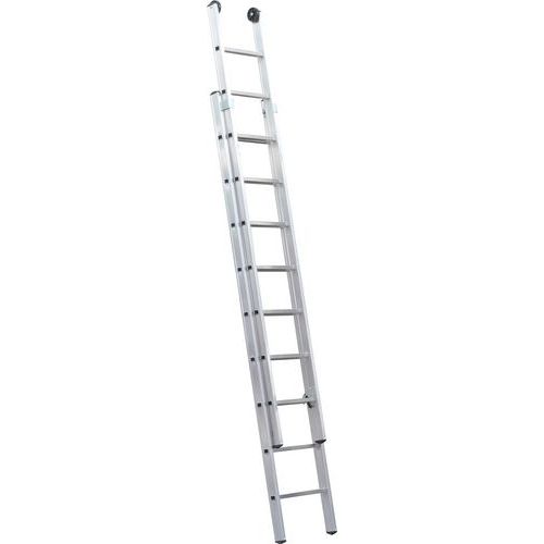 Telescopische aluminium ladder Profi - 2 × 9 treden - Alpos Alu