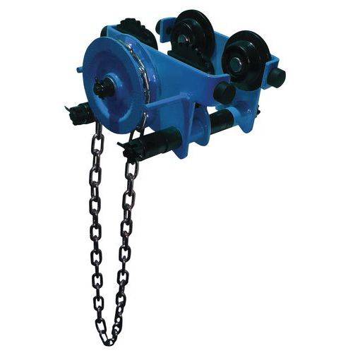 Chariot porte-palan à main mécanique - Force 500 à 5000 kg