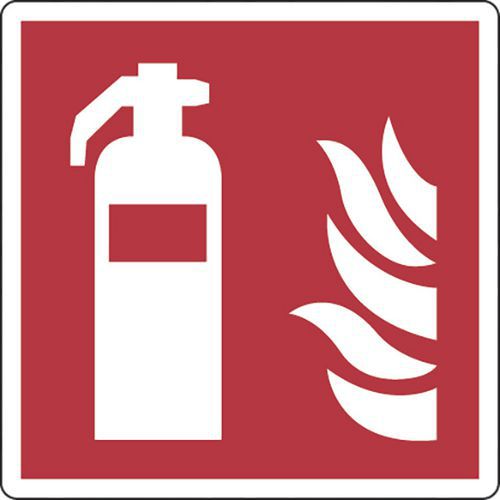 Brandbestrijdingsbord - Brandblusser - Aluminium Brandbestrijdingsbord - Brandblusser - Aluminium