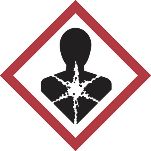 CLP-bord - Gezondheidsgevaar - Zelfklevende etiketten CLP-bord - Gezondheidsgevaar - Zelfklevende etiketten