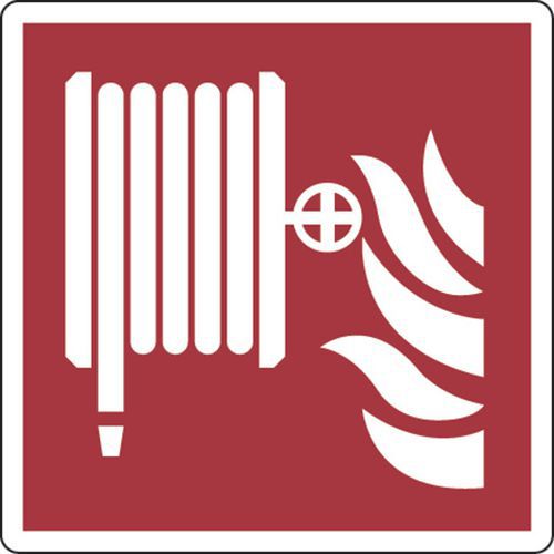 Brandbestrijdingsbord - Versterkte brandkraan - Zelfklevend