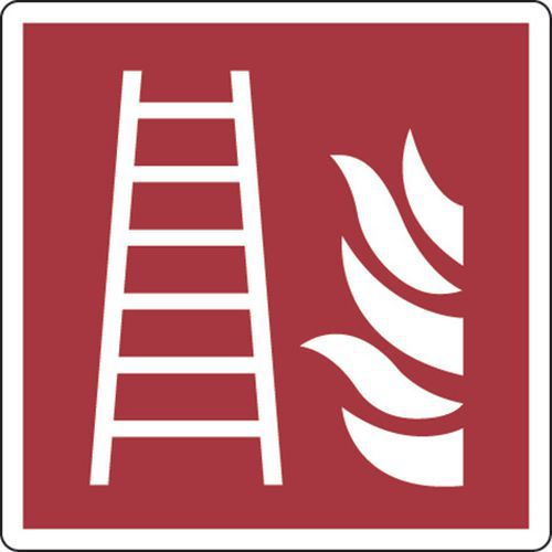Panneau incendie - Echelle'incendie - Adhésif Panneau incendie - Echelle'incendie - Adhésif