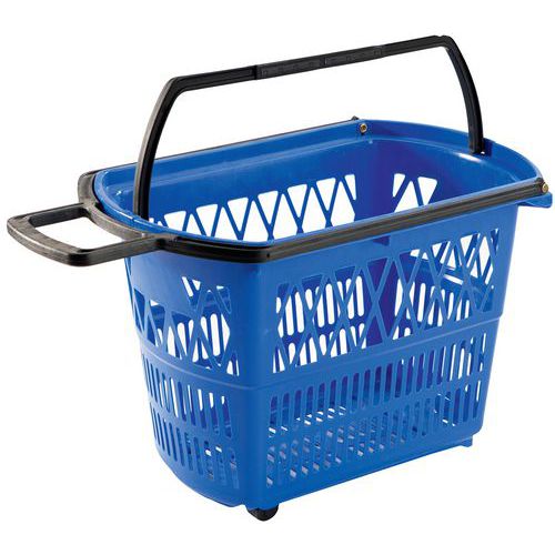 Winkelmand op wielen