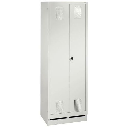 Garderobekast XL - 1 en 2 kolommen breedte 600 mm - Op voet - CP