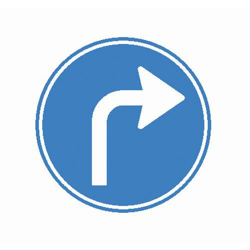 Panneau de signalisation - D5 (R) - Flèche à droite