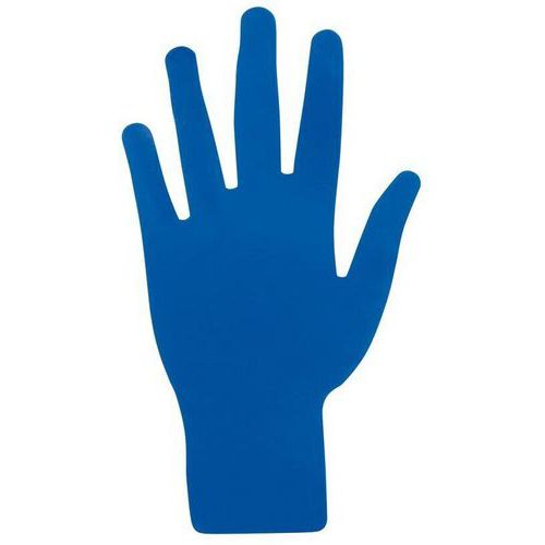 Vloermarkering hand afdruk