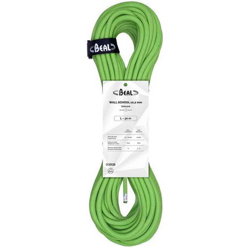 Klimtouw Wall School 10,2 mm groen - Beal