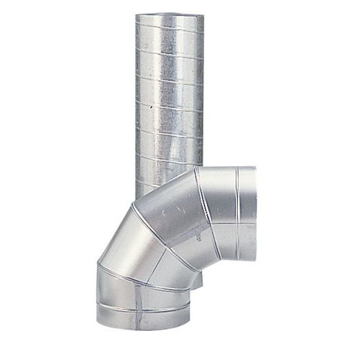 Coude à 90° pour gaines de ventilation rigides - Ø 160 à 315 mm