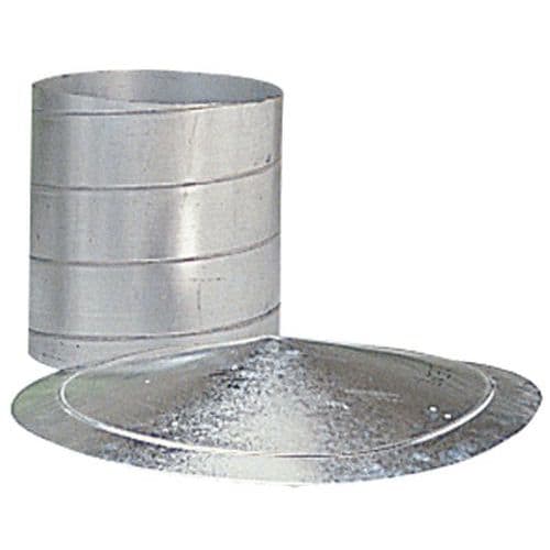 Collier de serrage support pour gaines de ventilation - Ø 80 à 125 mm