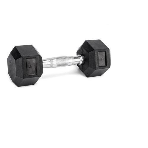 Haltère musculation hexagonal en caoutchouc de 1 à 50kg