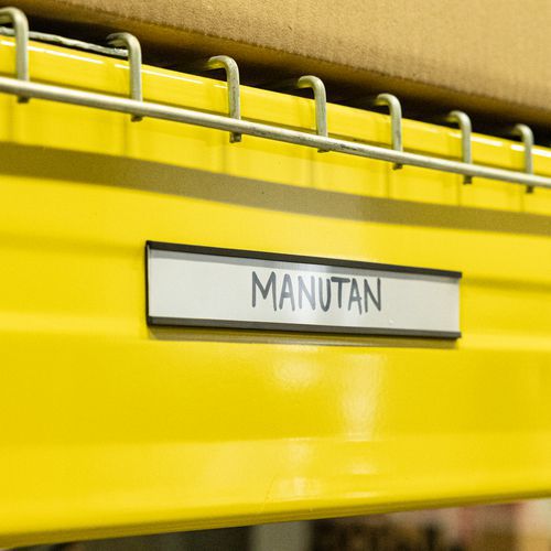 Etikethouder op rol - Magnetisch - Manutan
