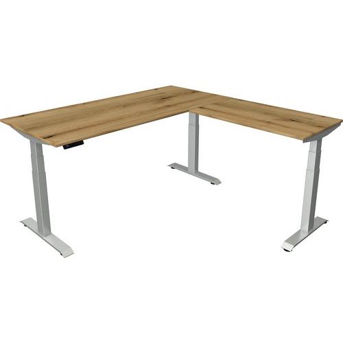 Bureau assis/debout Move 4 new, electrique, L180xP80, ajout 100x60cm
