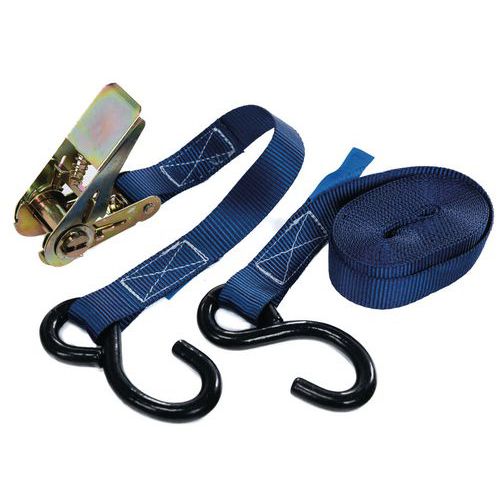 Sjorband 2 delen 5 m - Belasting 500 kg - Manutan