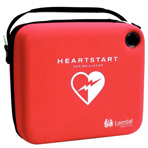 Transporthoes voor defibrillator HeartStart HS1