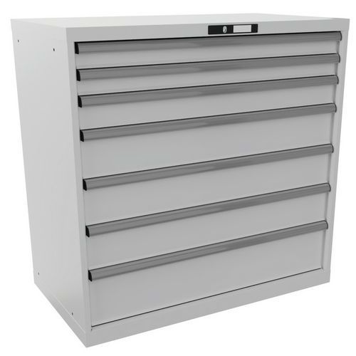 Armoire 7 tiroirs 1023x572x1000mm - Capacité 75 kg - Lista