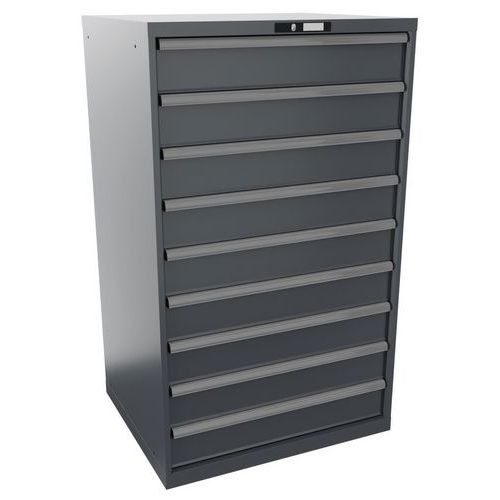 LadeLadekast 9 lades 45x36E - Hoogte 1450 mm - Lista