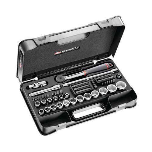 Doppenset 1/2 6-kant metrisch - 48 stuks - S. 851