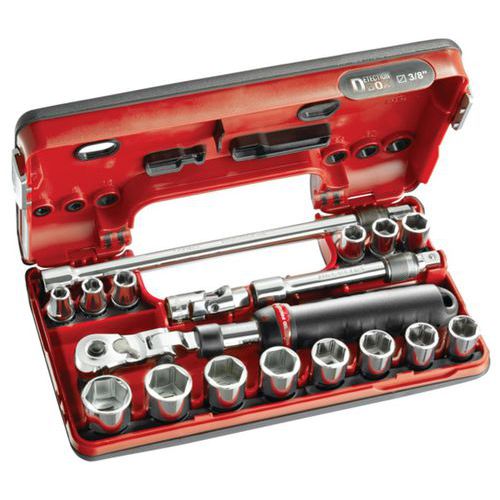 Doppendoos 6 kant Detection box metrisch 3/8 inch