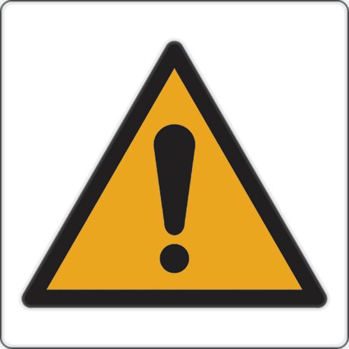 Waarschuwingsbord - Algemeen gevaar - Aluminium Waarschuwingsbord - Algemeen gevaar - Aluminium