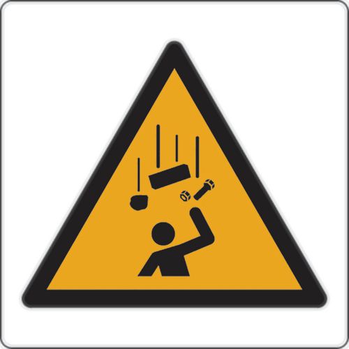 Panneau danger - Chute d’objets - Aluminium