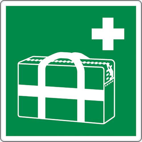 Noodbord - EHBO-tas voor noodgevallen - Aluminium