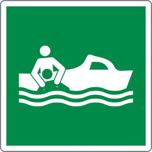 Evacuatiebord - Reddingsboot - Aluminium