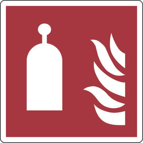 Panneau incendie - Activation distance systèmes anti-incendie - Aluminium
