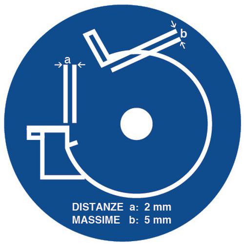 Gebodsbord - Steun controleren - Aluminium Gebodsbord - Steun controleren - Aluminium