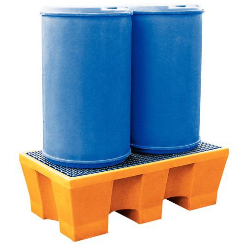 Opvangpallet - Opvangcapaciteit 240 L - Manutan