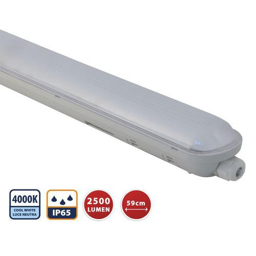 Ledlichtbalk voor buitenplafonnière EcoPower - Velamp