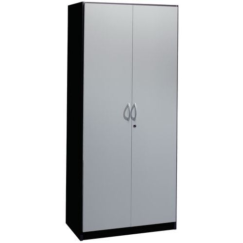 Armoire à portes battantes Basik - Haute
