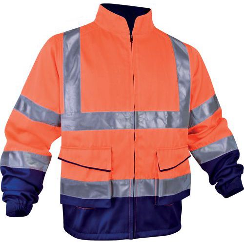 Werkjack met hoge zichtbaarheid - Oranje