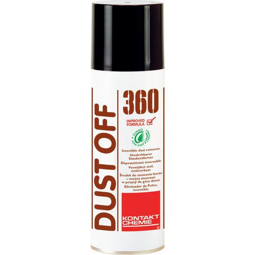 Ontstoffer te gebruiken in verschillende standen - Dust Off 360 - 200 ml - CRC