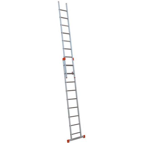 Voordelige schuifladder Genia - 2 delen