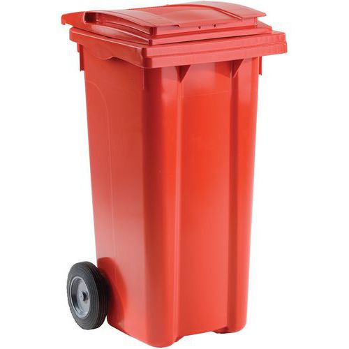 Mobiele container voor afvalscheiding - 120 l