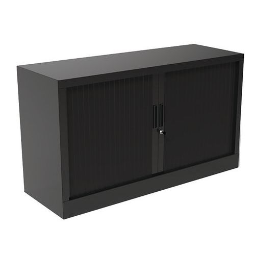 Armoire à rideaux - Sans plateau supérieur - Noir Armoire à rideaux - Sans plateau supérieur - Noir