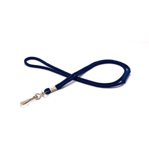 Keycord rond 4 mm met metalen karabijnhaak veilig - set 100 - Sogedex