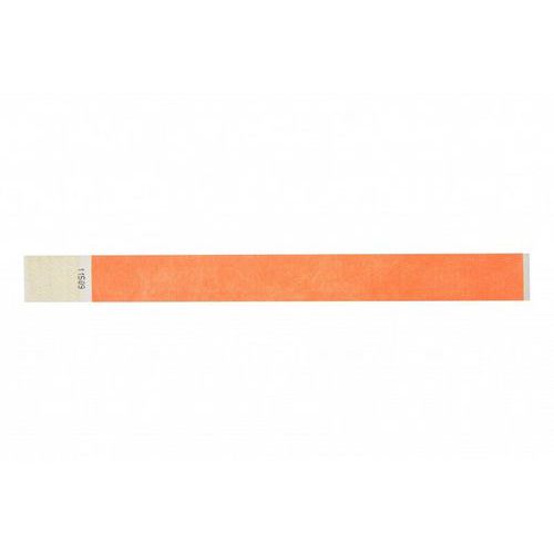 Bracelet en papier indéchirable 19 mm - Paquet de 100 - Sogedex
