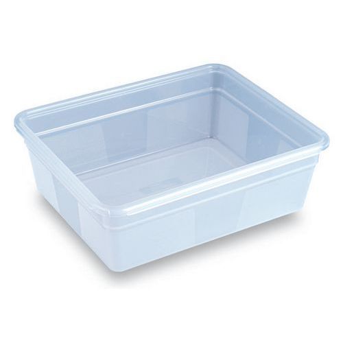 Gastronormbak 1/2_Matfer, Model: Bak 6 l, Totale inhoud: 6 L, Materiaal: Polypropyleen, Totale hoogte: 100 mm