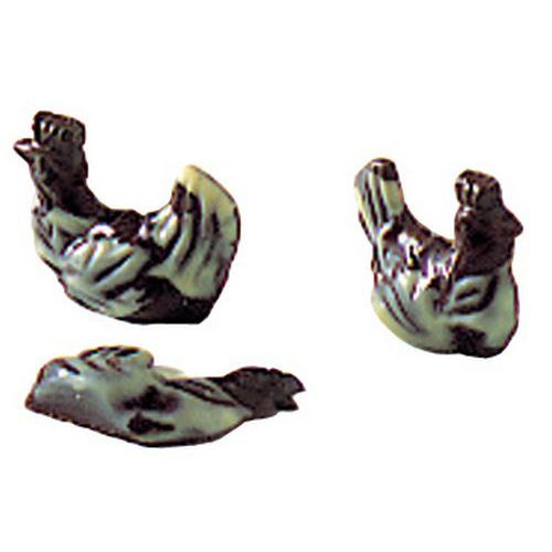 Vorm voor broedend kippen, Type: Plaat, Model: 16 vormen voor 8 poules, Materiaal: Polycarbonaat