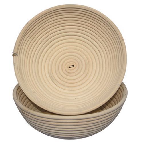 Rijsmand riet Moule Bie, Type: Rond, diameter: 190 mm, Hoogte: 8.5 cm, Recyclebare verpakking: Ja - 100%