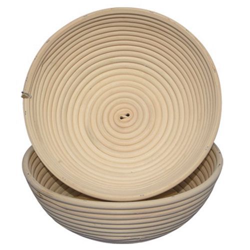 Rijsmand riet Moule Bie, Type: Rond, diameter: 260 mm, Hoogte: 9.5 cm, Recyclebare verpakking: Ja - 100%