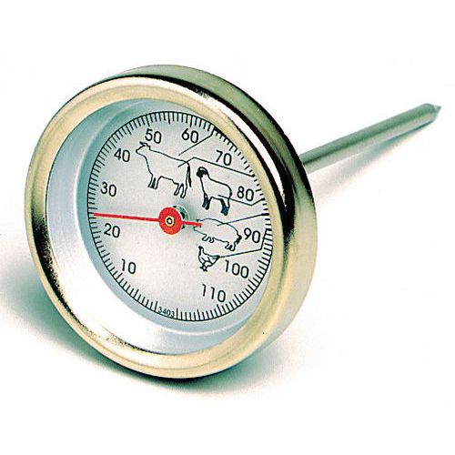 Thermometer met wijzerplaat